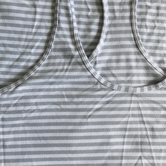 Lululemon Racerback Stripped Tank - Picture 3 of 5